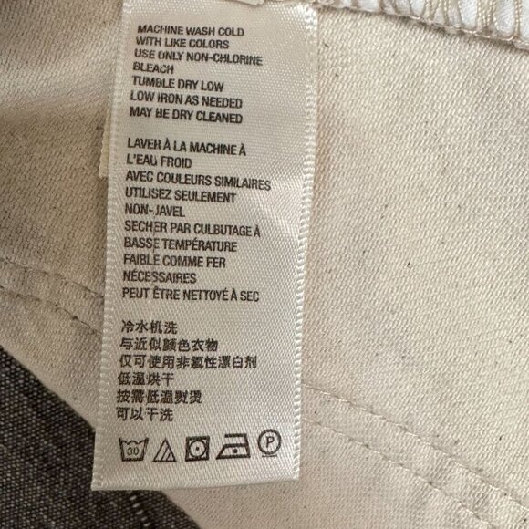 Free People We The Free 70s Retro Brown Floral Itty Bitty Micro Short Size 31 - Picture 13 of 15